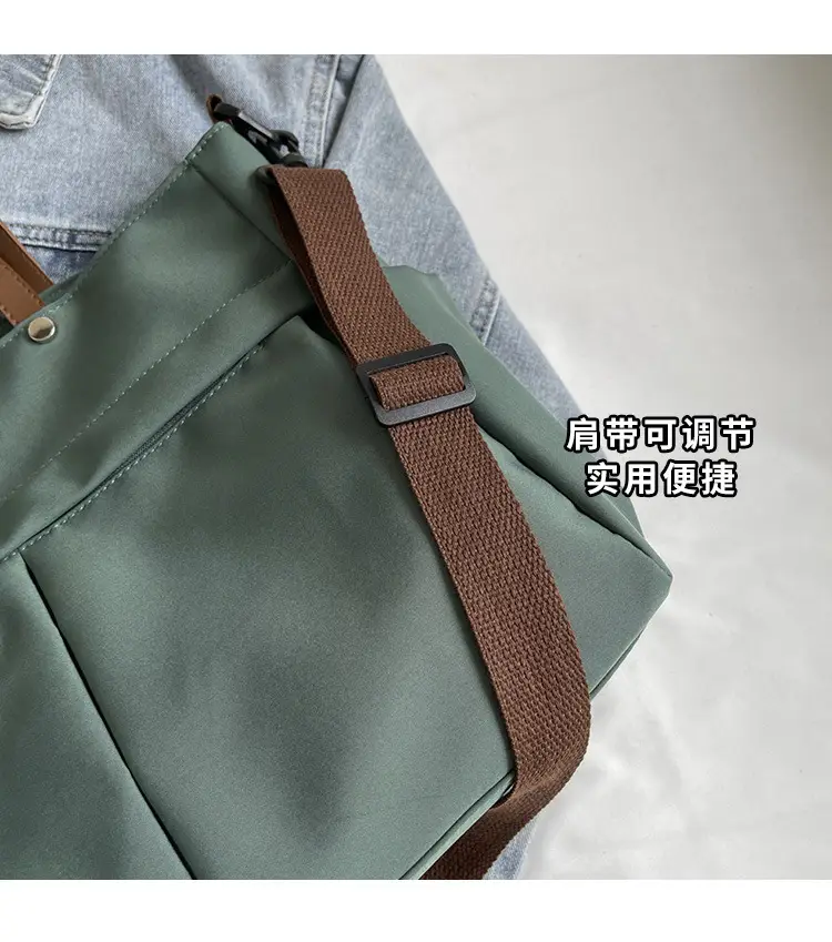 Nylon Shoulder Bag Crossbody Large Capacity Women's Tote — feature 5