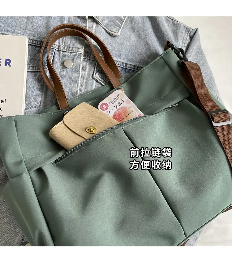 Nylon Shoulder Bag Crossbody Large Capacity Women's Tote — feature 6