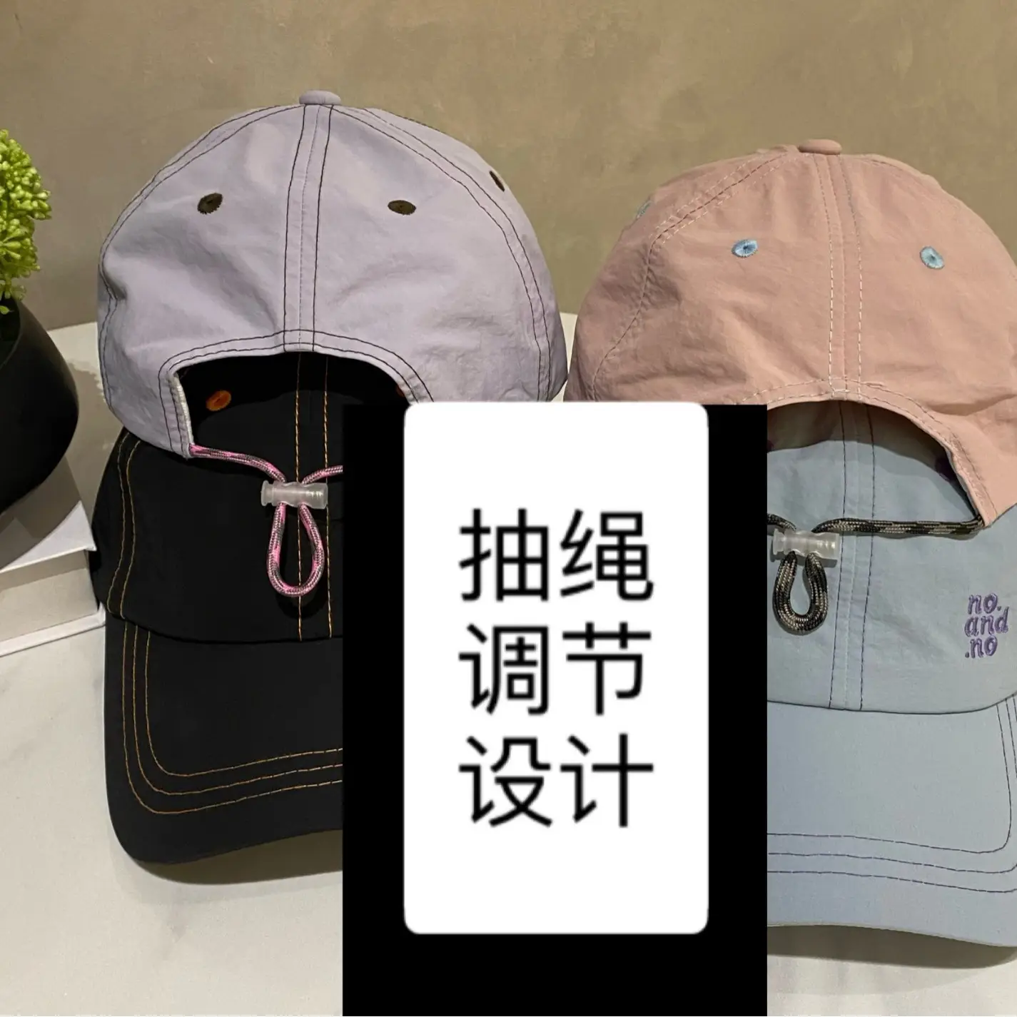 Green Korean Style Baseball Cap for Women Summer