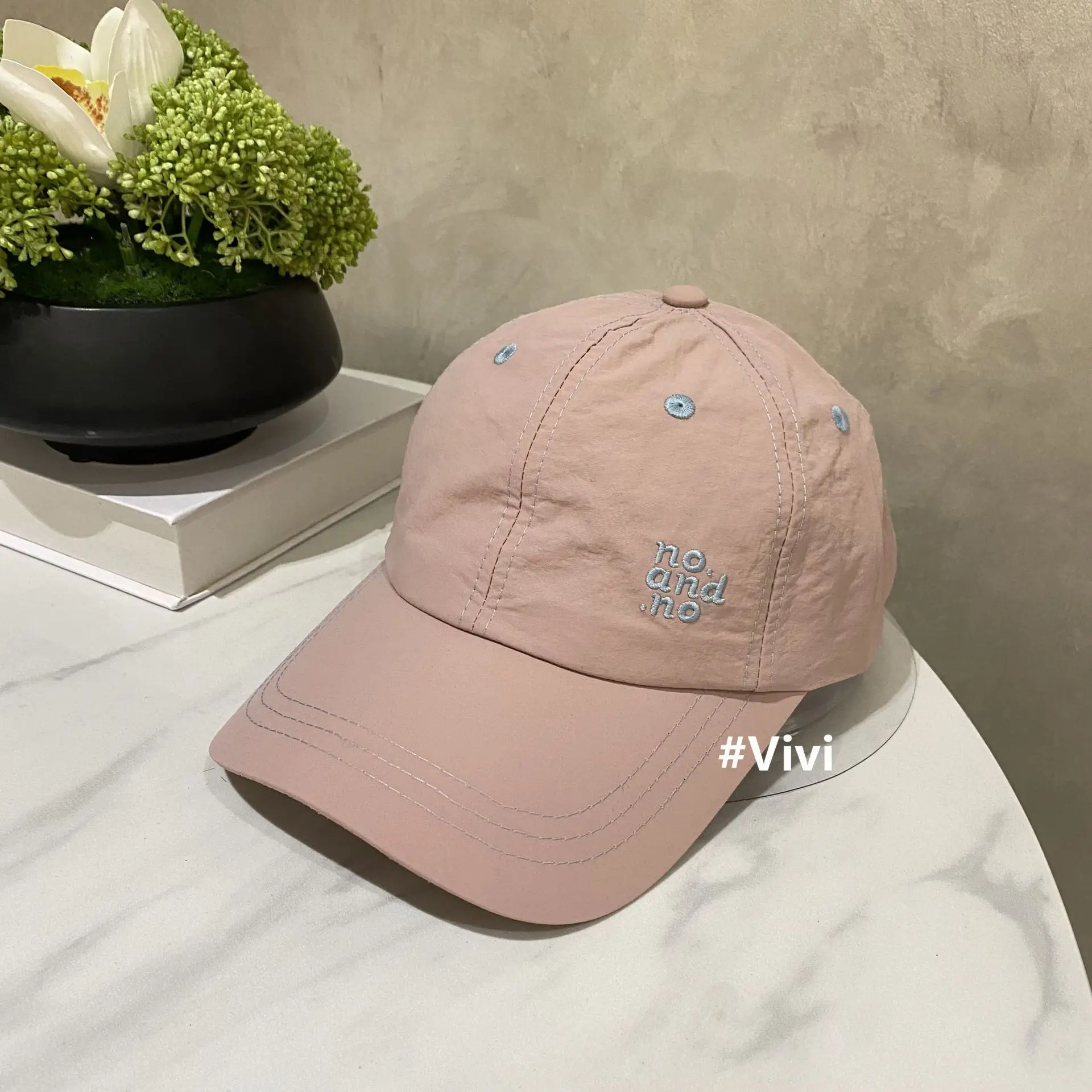 Green Korean Style Baseball Cap for Women Summer