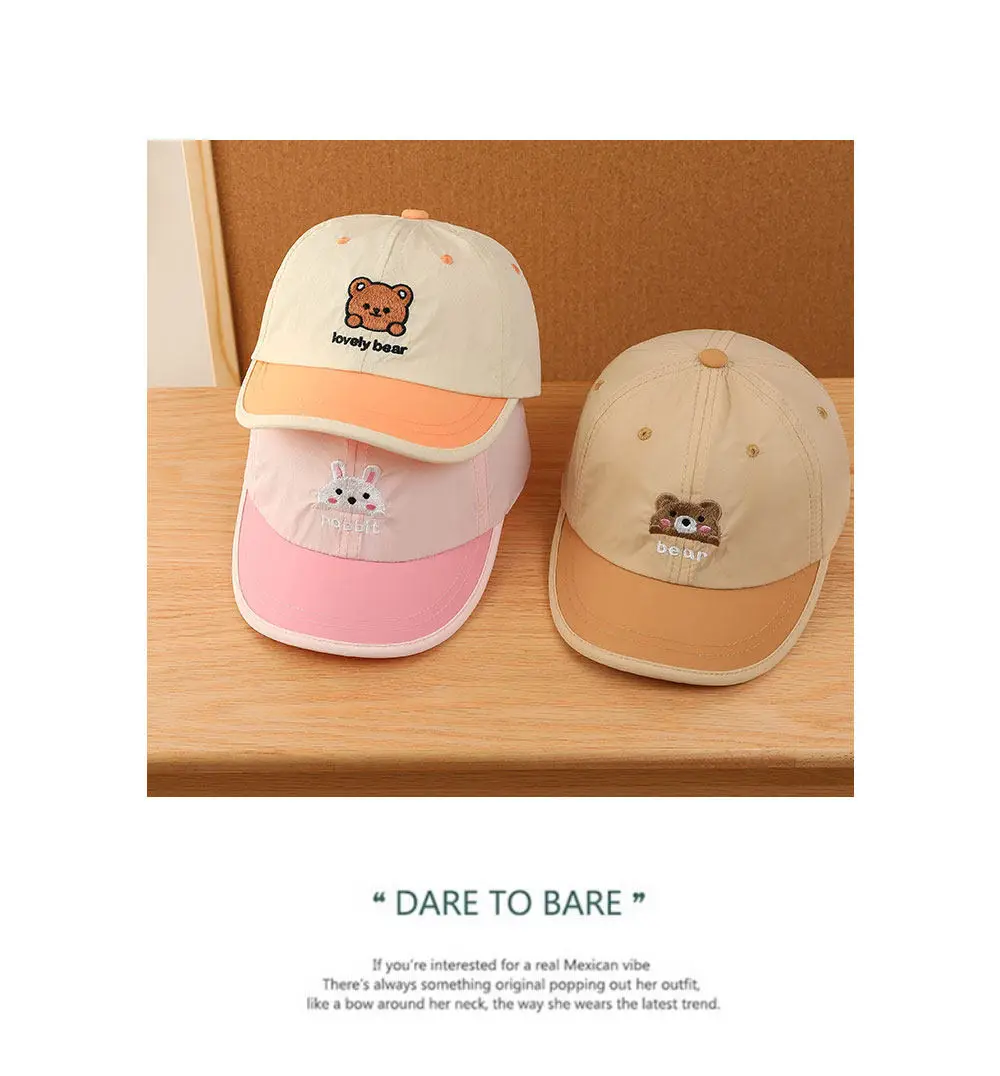 Pink Rabbit Cap for Girls & Boys Spring Fall Wear — feature 3