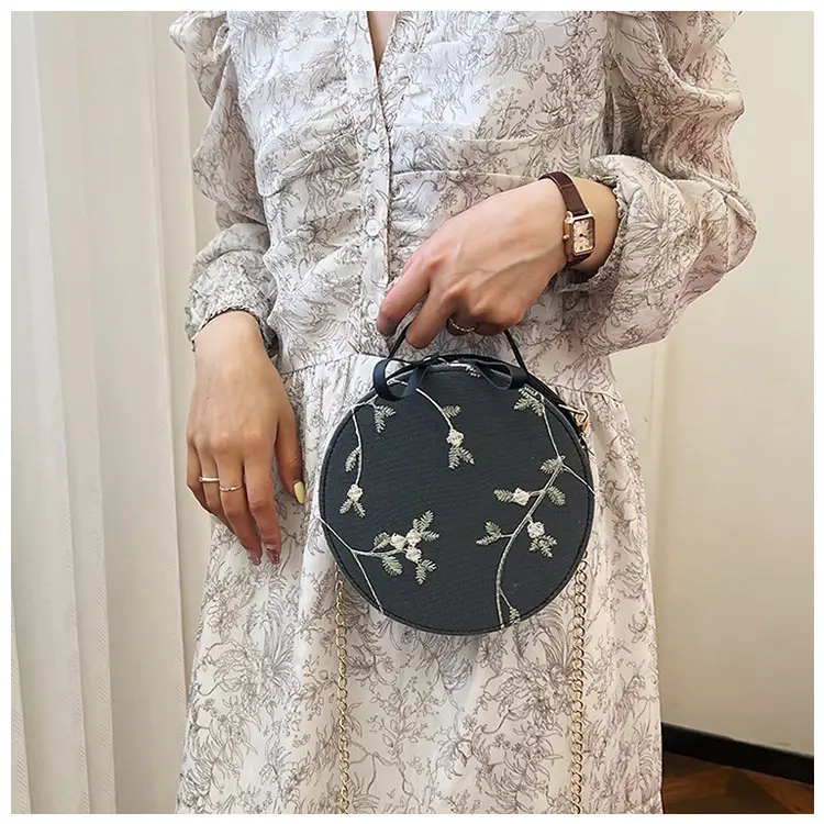 White Embroidered Crossbody Bag for Women — feature 10