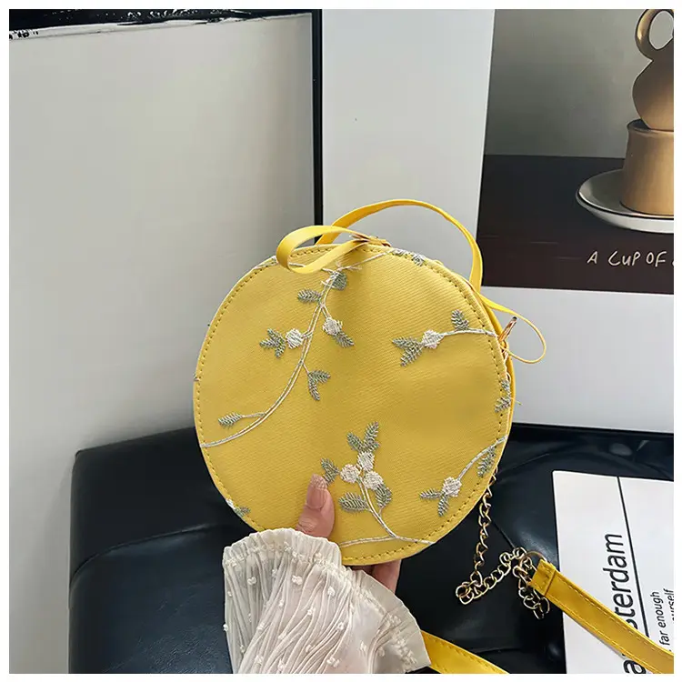 White Embroidered Crossbody Bag for Women — feature 18