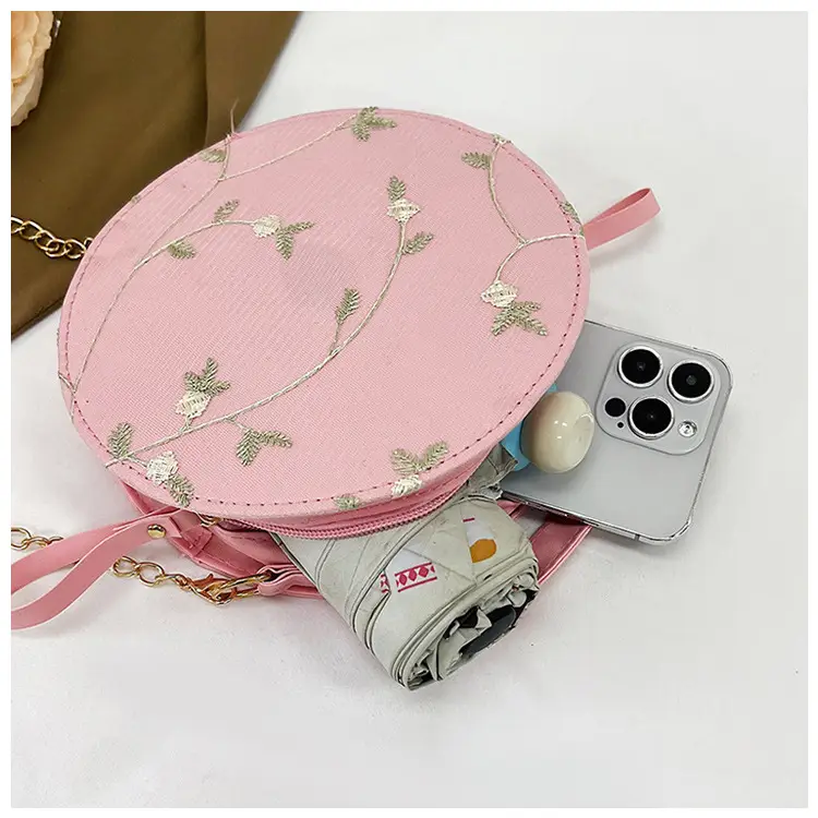 White Embroidered Crossbody Bag for Women — feature 27