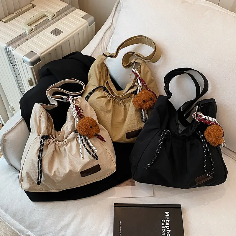 2n Drawstring Crossbody Bag for Women Casual Light Weight