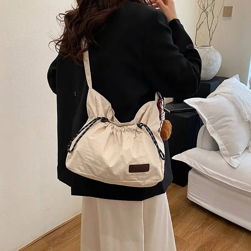 2n Drawstring Crossbody Bag for Women Casual Light Weight