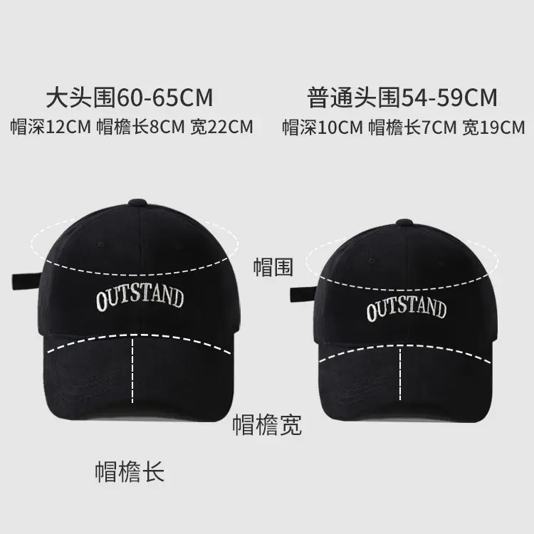 Black Women's 2024 Baseball Cap with "OUTFRED" Embroidery - Image 5