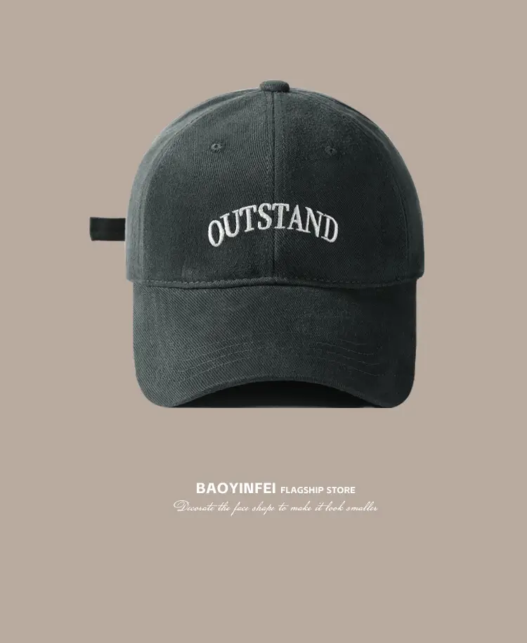 Black Women's 2024 Baseball Cap with "OUTFRED" Embroidery — feature 14