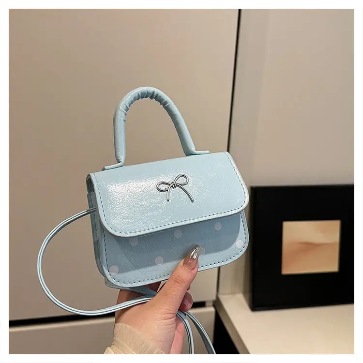White Korean Style Bow Bag for Women — feature 24