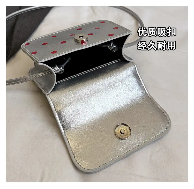 White Korean Style Bow Bag for Women — feature 8