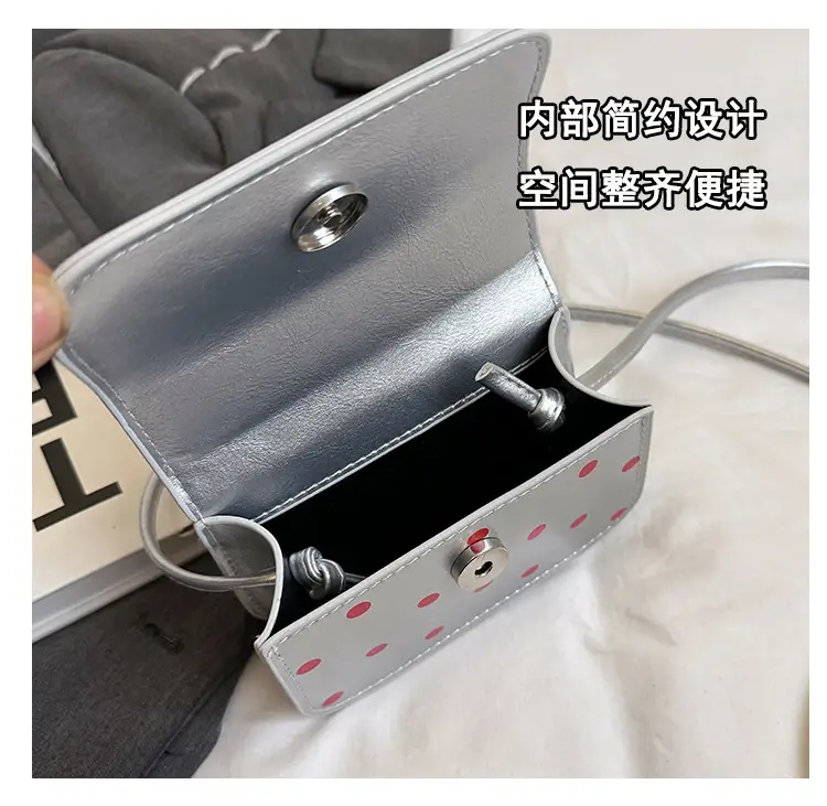 White Korean Style Bow Bag for Women — feature 9