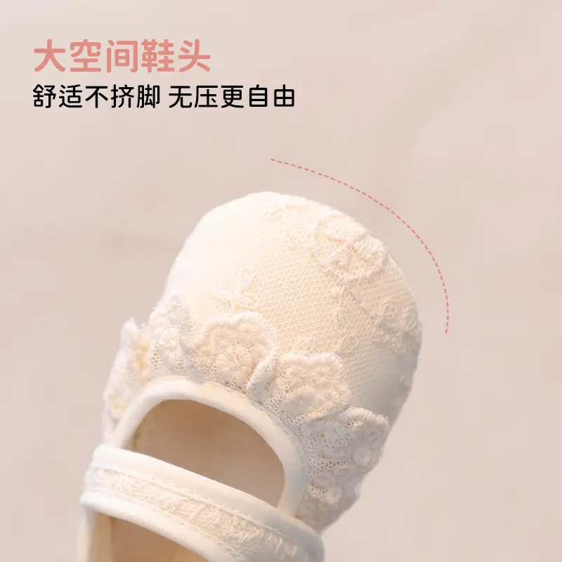 Spring Baby Walking Shoes Non-Slip Soft Soles 6-12M