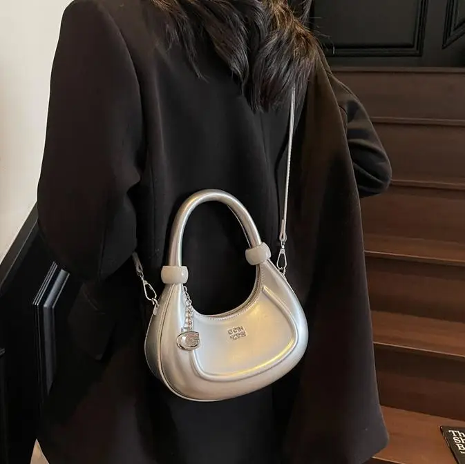 Women's Creamy Retro Shoulder Bag 2025 New - Image 8