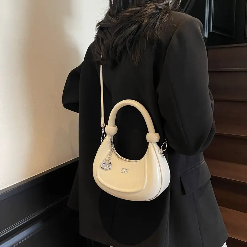 Women's Creamy Retro Shoulder Bag 2025 New - Image 2