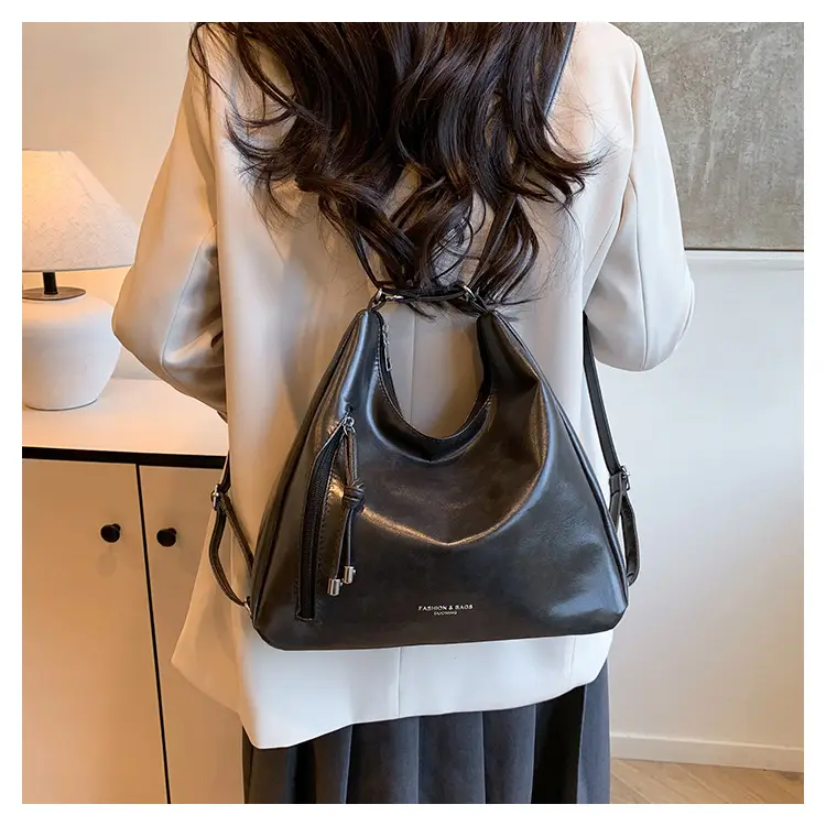 Brown Leather Shoulder Backpack for Women 2025 — feature 15
