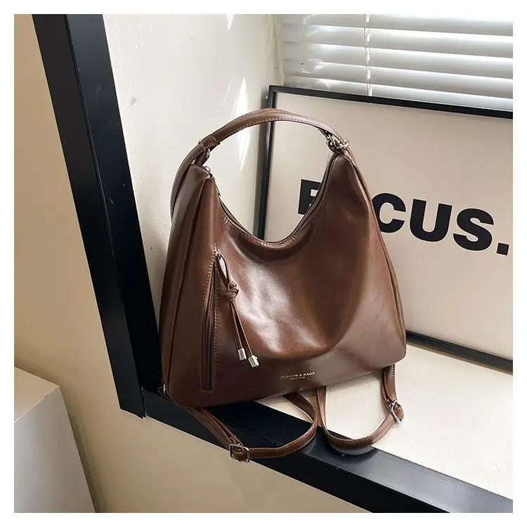 Brown Leather Shoulder Backpack for Women 2025 — feature 25