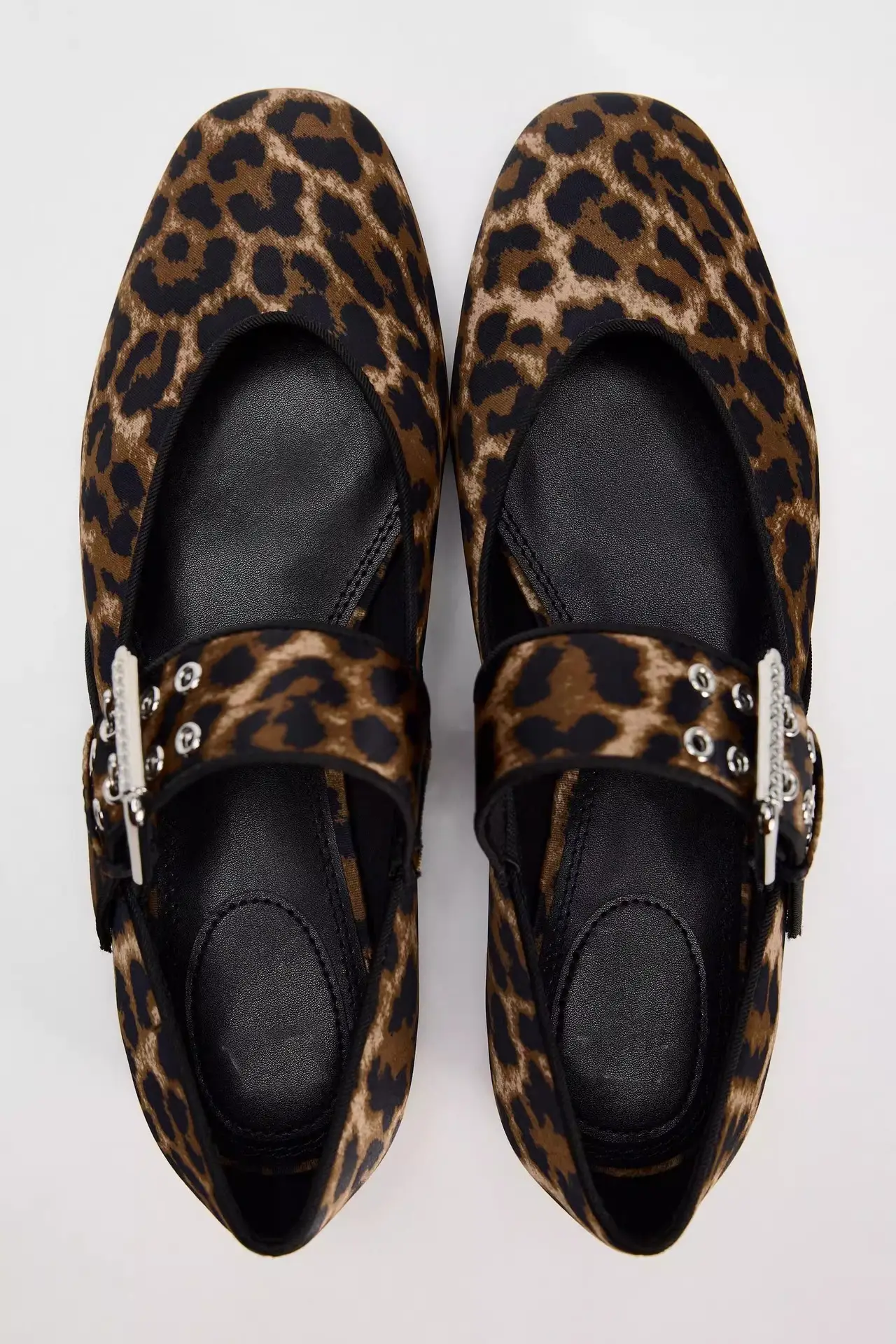 Leopard Print Mary Jane Flat Pumps 2025 — feature 4