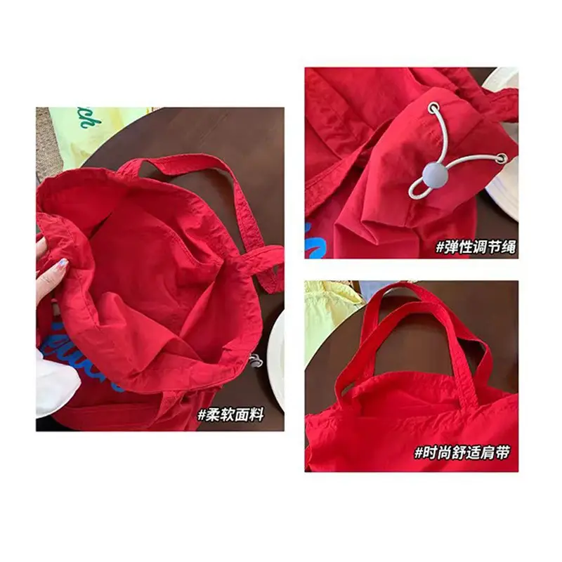 Women's Printed Nylon Shoulder Bag Large Capacity Casual All-match — feature 15