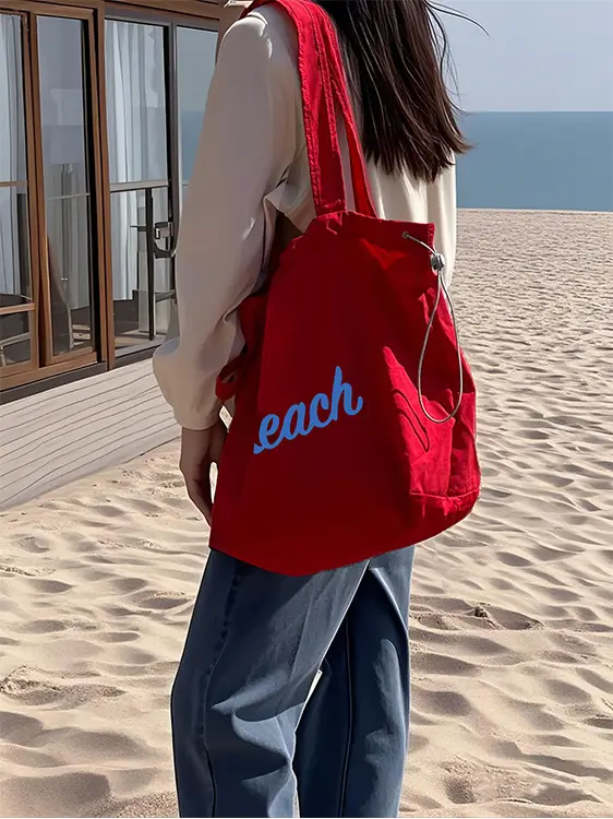 Women's Printed Nylon Shoulder Bag Large Capacity Casual All-match — feature 2
