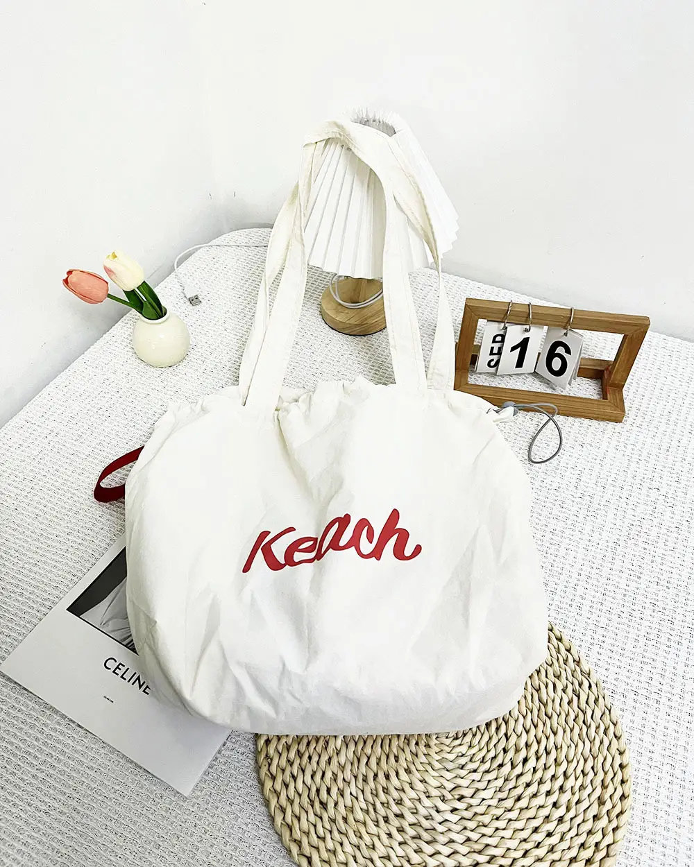 Women's Printed Nylon Shoulder Bag Large Capacity Casual All-match — feature 9