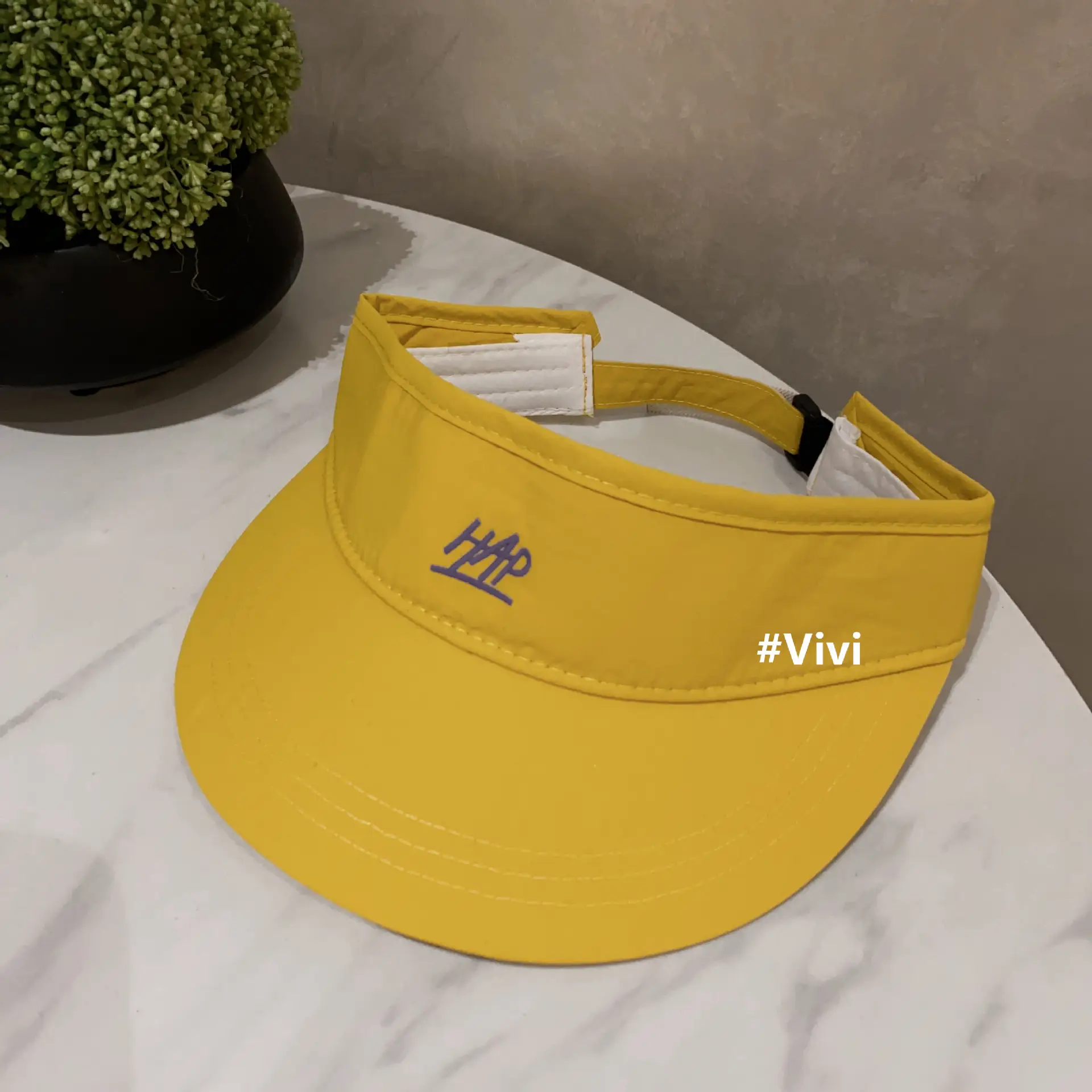 2025 Women UV Visor Cap VVivi Beige - Image 5