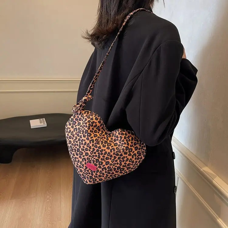 Leopard Print Crossbody Bag for Women - Image 4