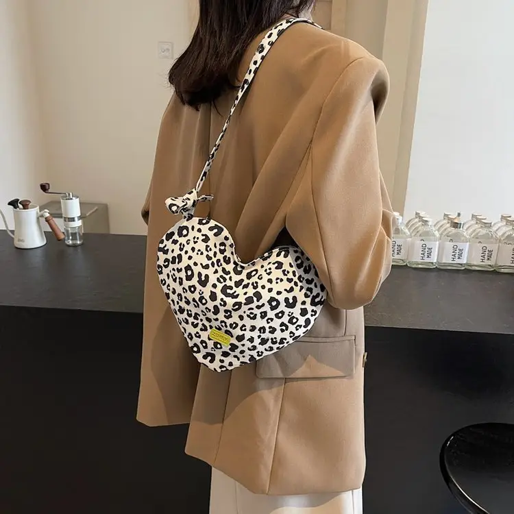 Leopard Print Crossbody Bag for Women - Image 6