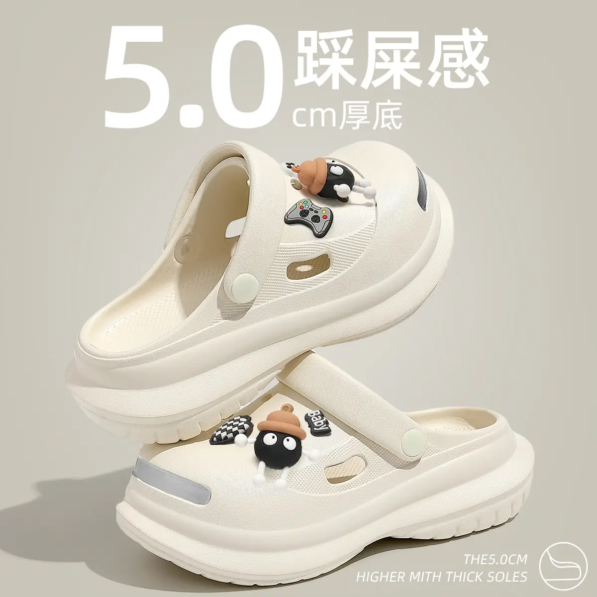 Women EVA Clogs Summer 2025 Lightweight Beach Sandals - Image 7