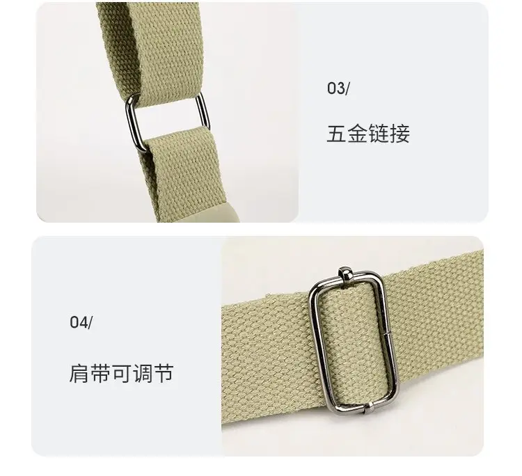 Crossbody Nylon Bag Multi Color Women's Casual Lightweight Large Capacity — feature 28