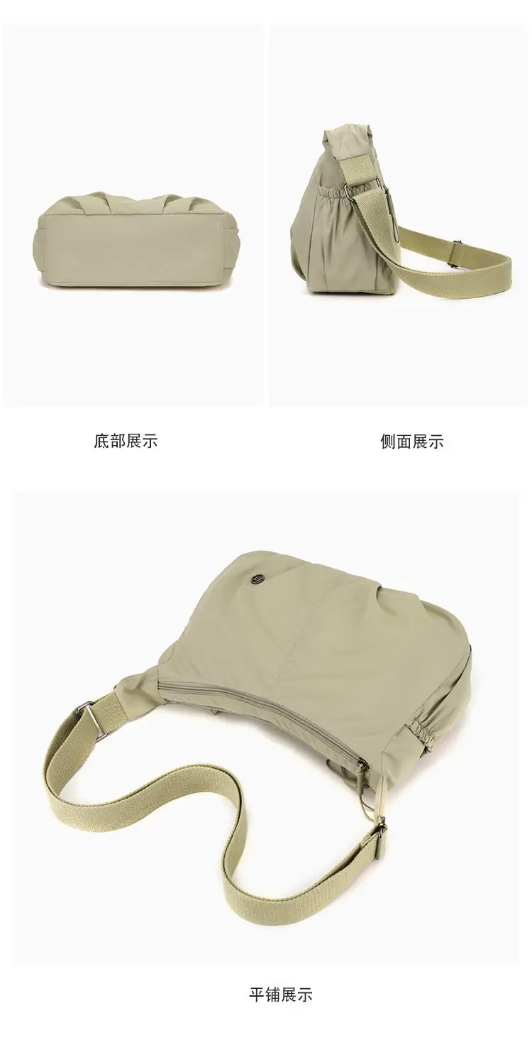 Crossbody Nylon Bag Multi Color Women's Casual Lightweight Large Capacity — feature 32