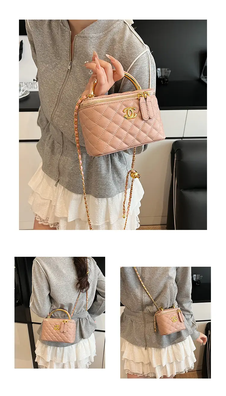 2025 Rhombic Embroidery Chain Women's Bags Set — feature 11