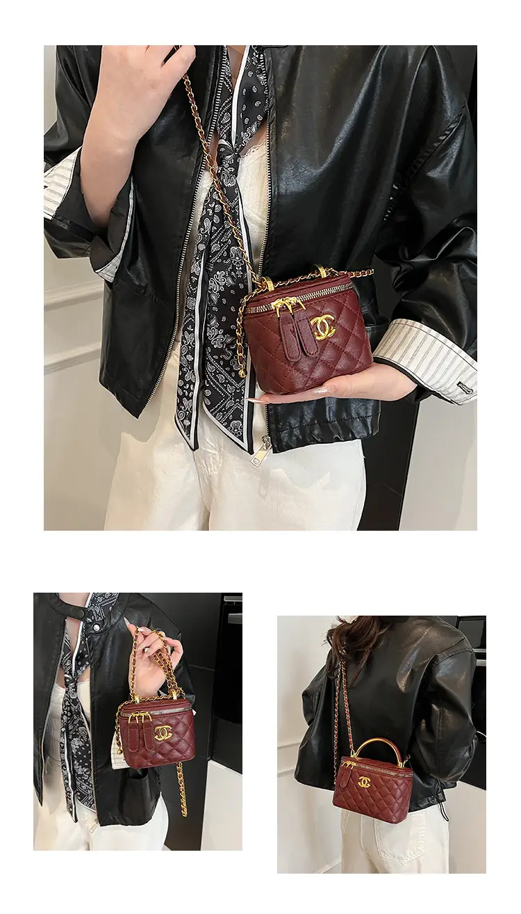 2025 Rhombic Embroidery Chain Women's Bags Set — feature 12