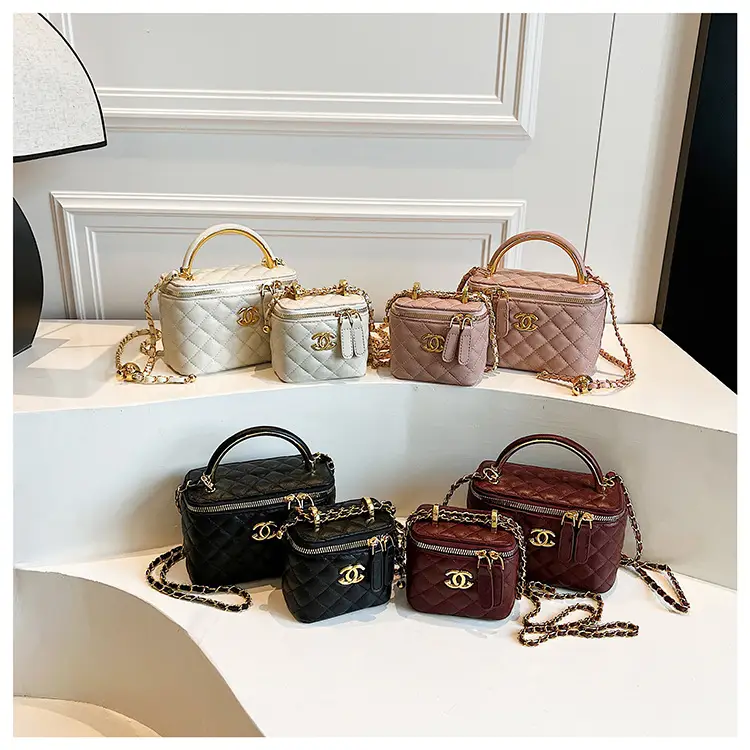 2025 Rhombic Embroidery Chain Women's Bags Set — feature 14