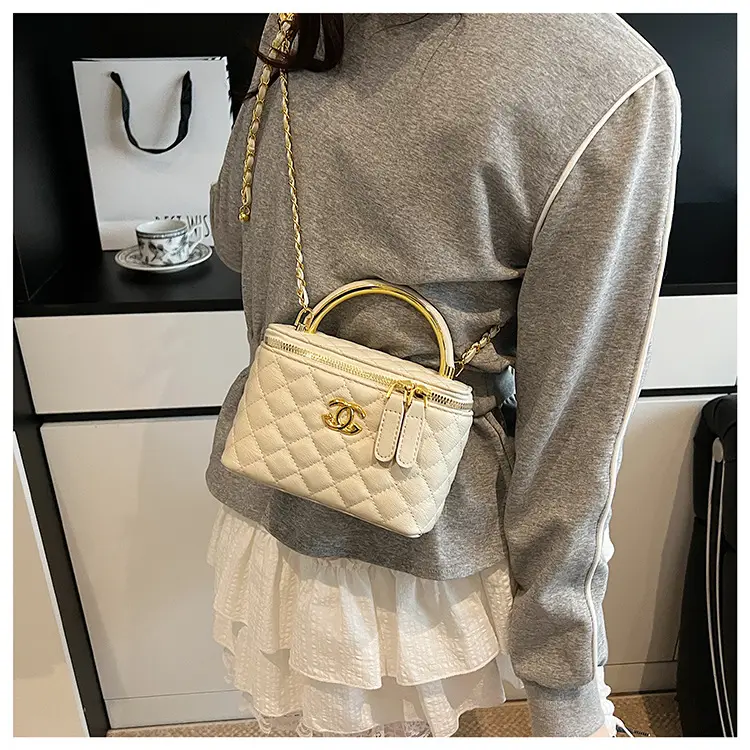 2025 Rhombic Embroidery Chain Women's Bags Set — feature 17