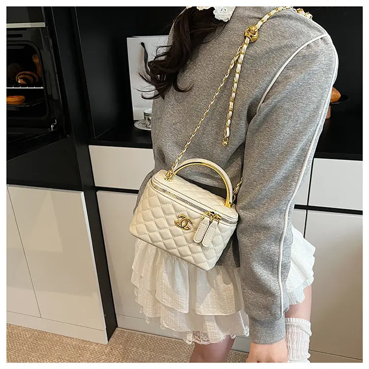 2025 Rhombic Embroidery Chain Women's Bags Set — feature 18