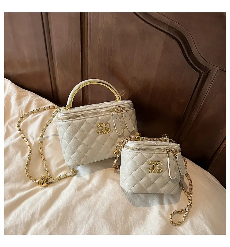 2025 Rhombic Embroidery Chain Women's Bags Set — feature 2