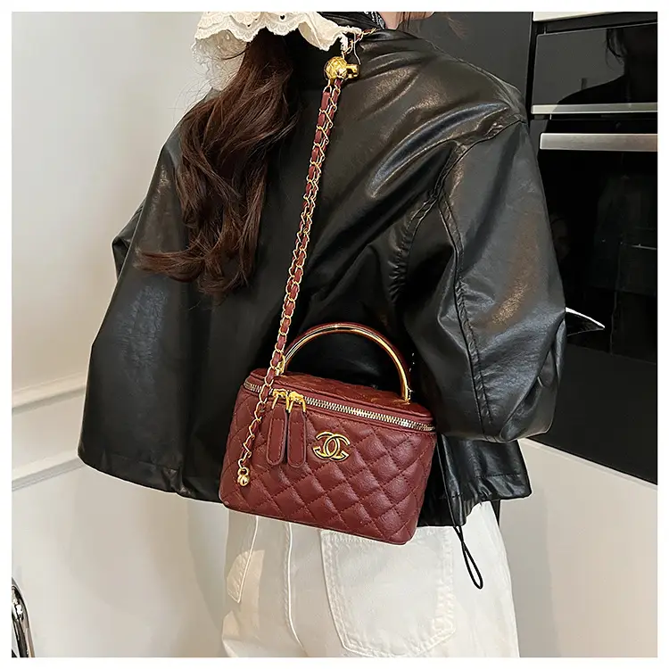 2025 Rhombic Embroidery Chain Women's Bags Set — feature 26