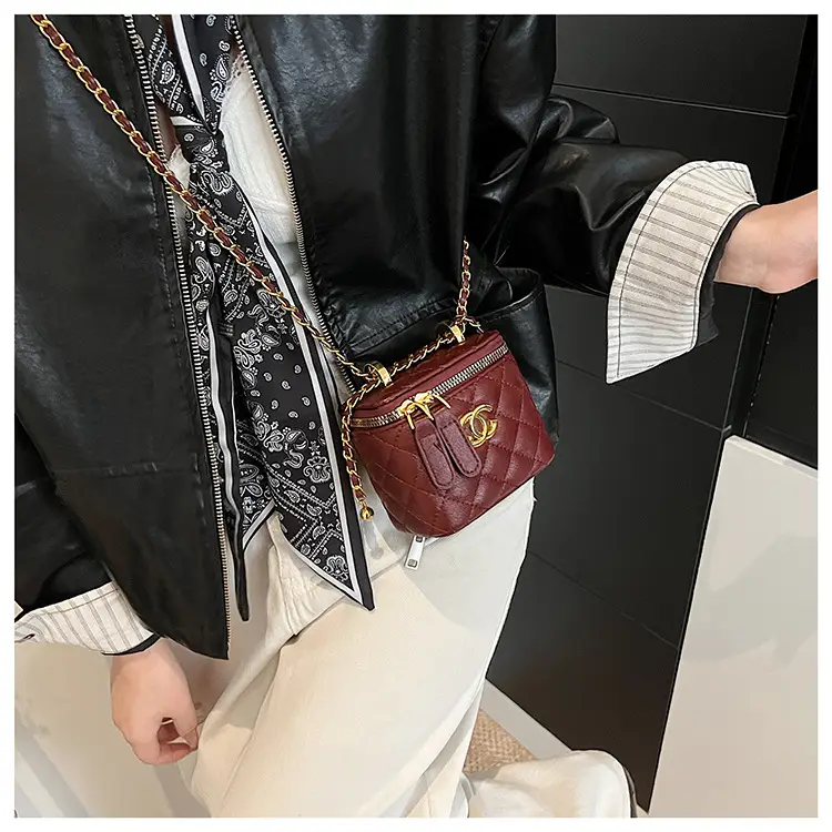2025 Rhombic Embroidery Chain Women's Bags Set — feature 27