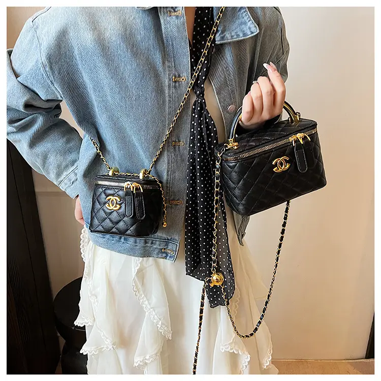 2025 Rhombic Embroidery Chain Women's Bags Set — feature 30