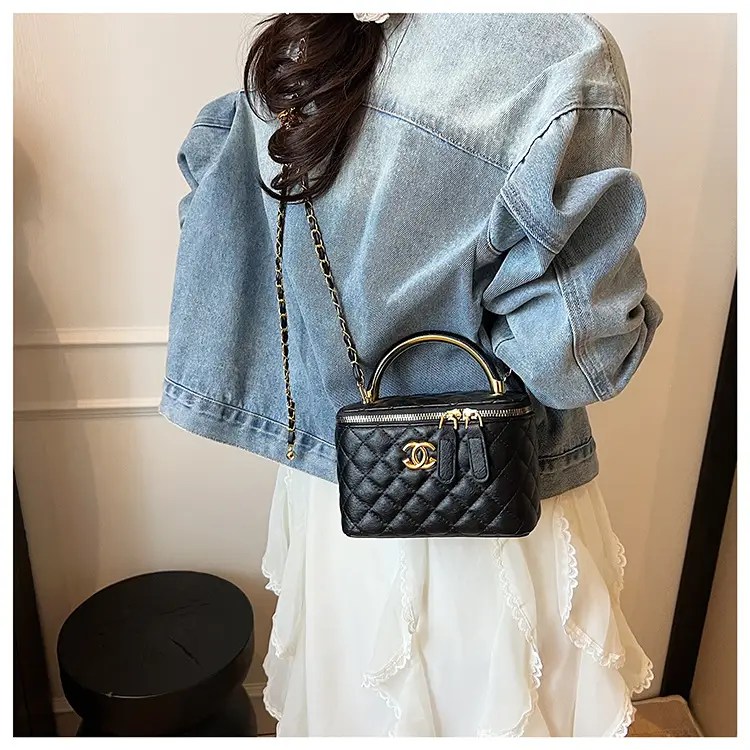 2025 Rhombic Embroidery Chain Women's Bags Set — feature 33