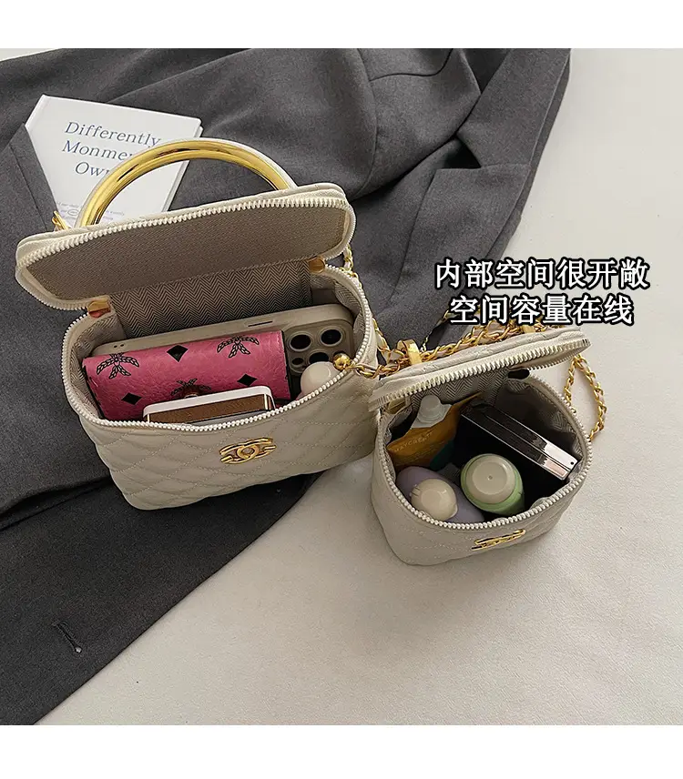 2025 Rhombic Embroidery Chain Women's Bags Set — feature 8