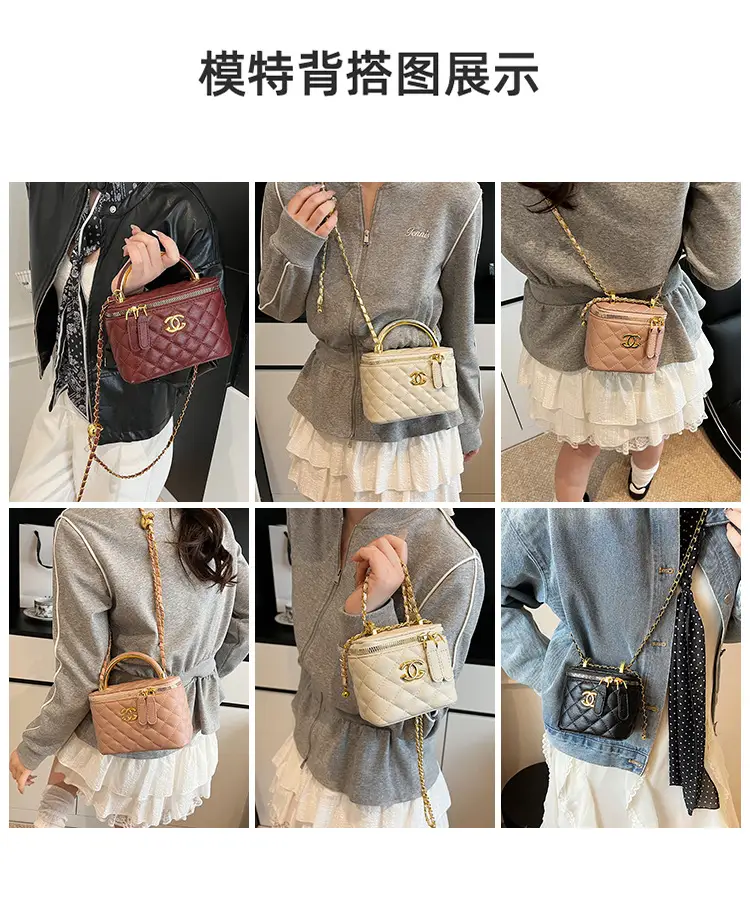 2025 Rhombic Embroidery Chain Women's Bags Set — feature 9