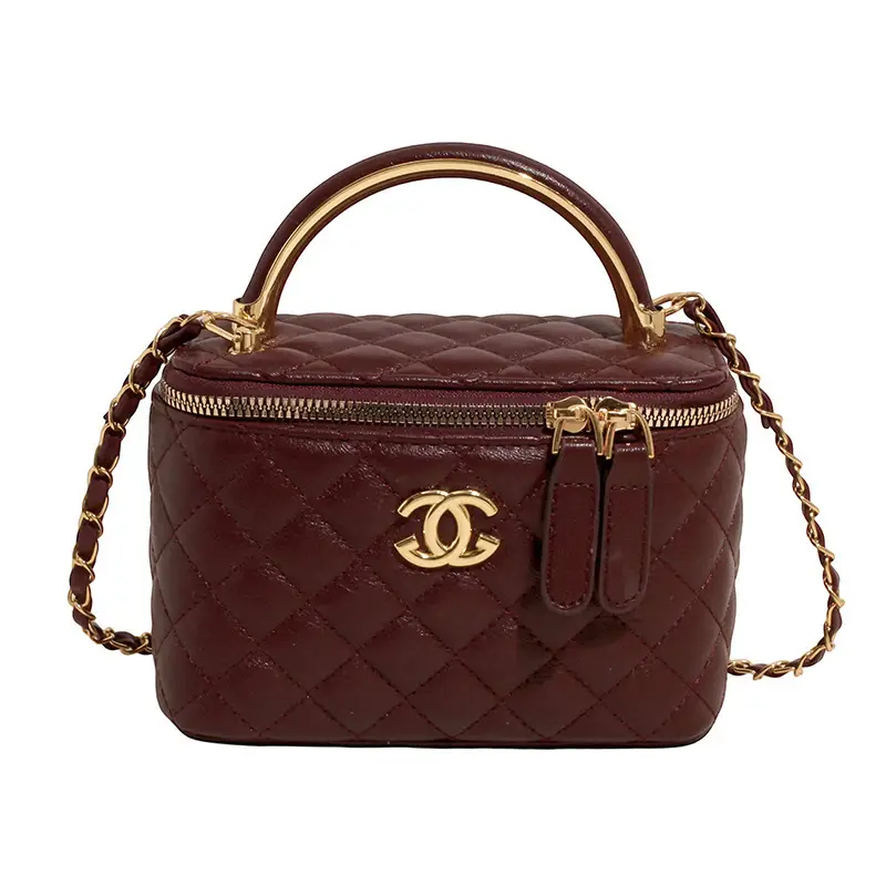 2025 Rhombic Embroidery Chain Women's Bags Set
