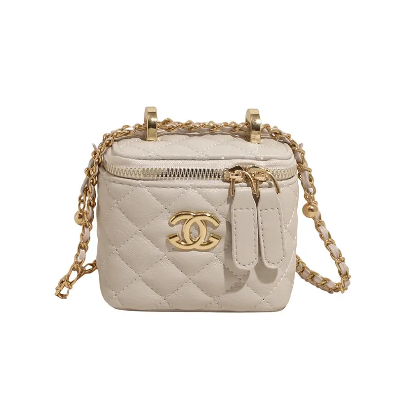 2025 Rhombic Embroidery Chain Women's Bags Set
