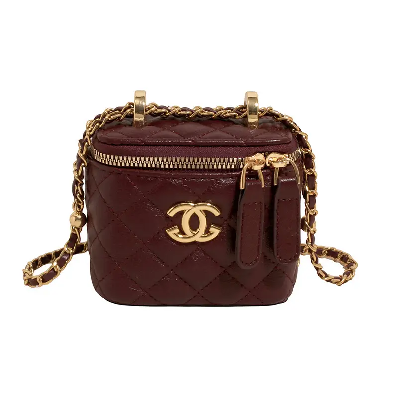2025 Rhombic Embroidery Chain Women's Bags Set