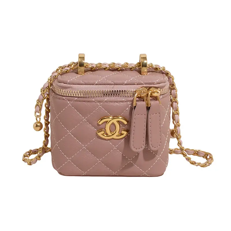 2025 Rhombic Embroidery Chain Women's Bags Set