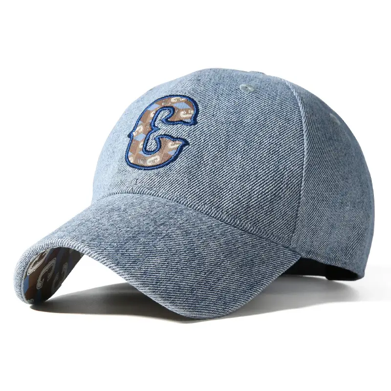 Women's Embroidered Baseball Cap with Crossbody Bag