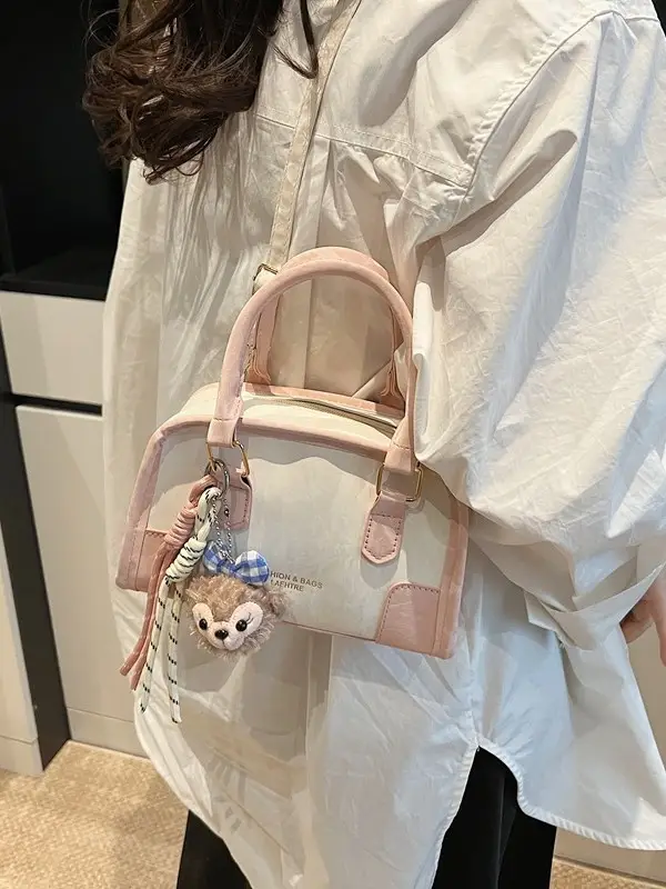 Women's Pink Transparent Shoulder Crossbody Bag 2025 - Image 7