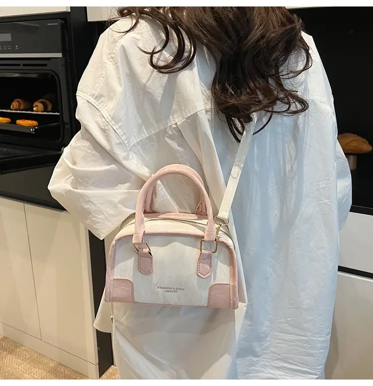 Women's Pink Transparent Shoulder Crossbody Bag 2025 — feature 11