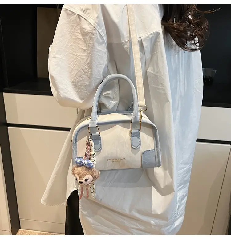 Women's Pink Transparent Shoulder Crossbody Bag 2025 — feature 13